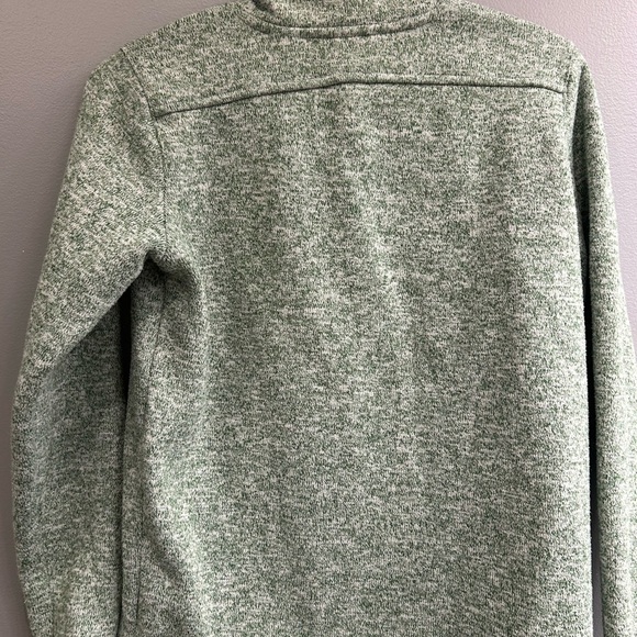 Lands' End Green Pullover with Blue Trim - Picture 5 of 5